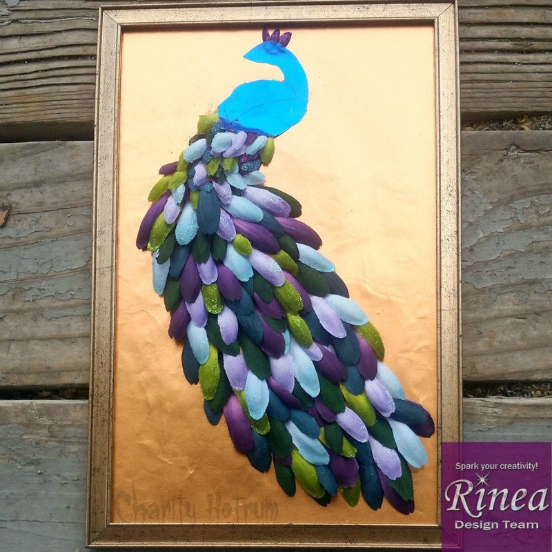 How To Make An Unusual Peacock From Beautiful Flowers | Rinea