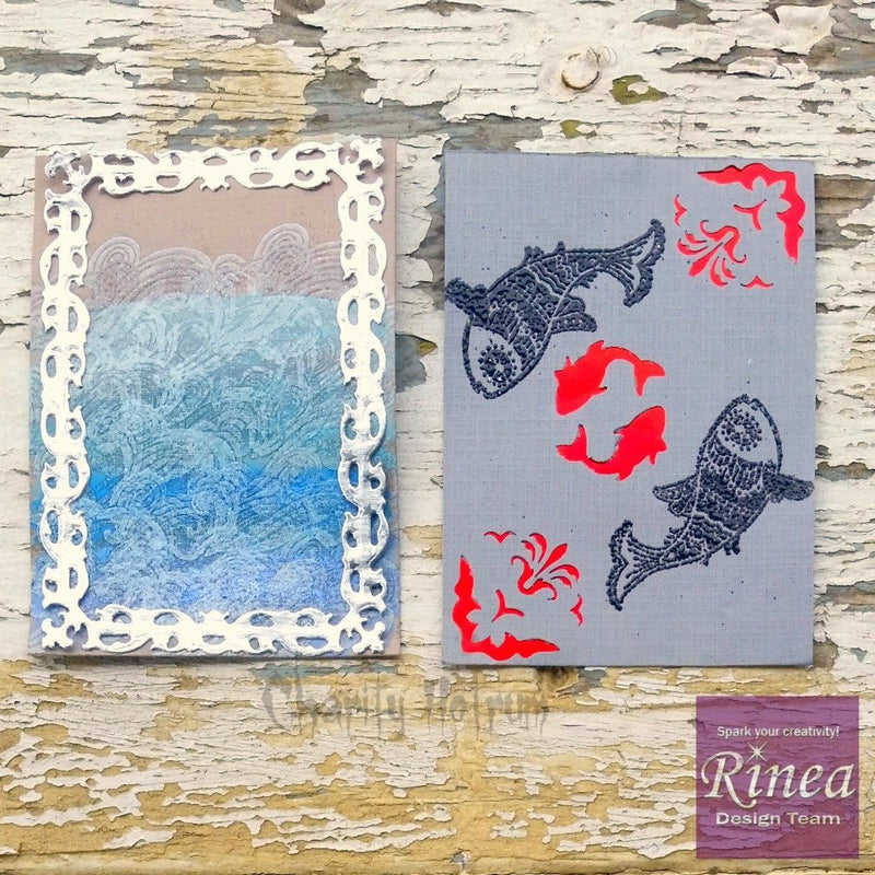 How To Make Wondrous ATC's with Unique, Beautiful Paper | Rinea