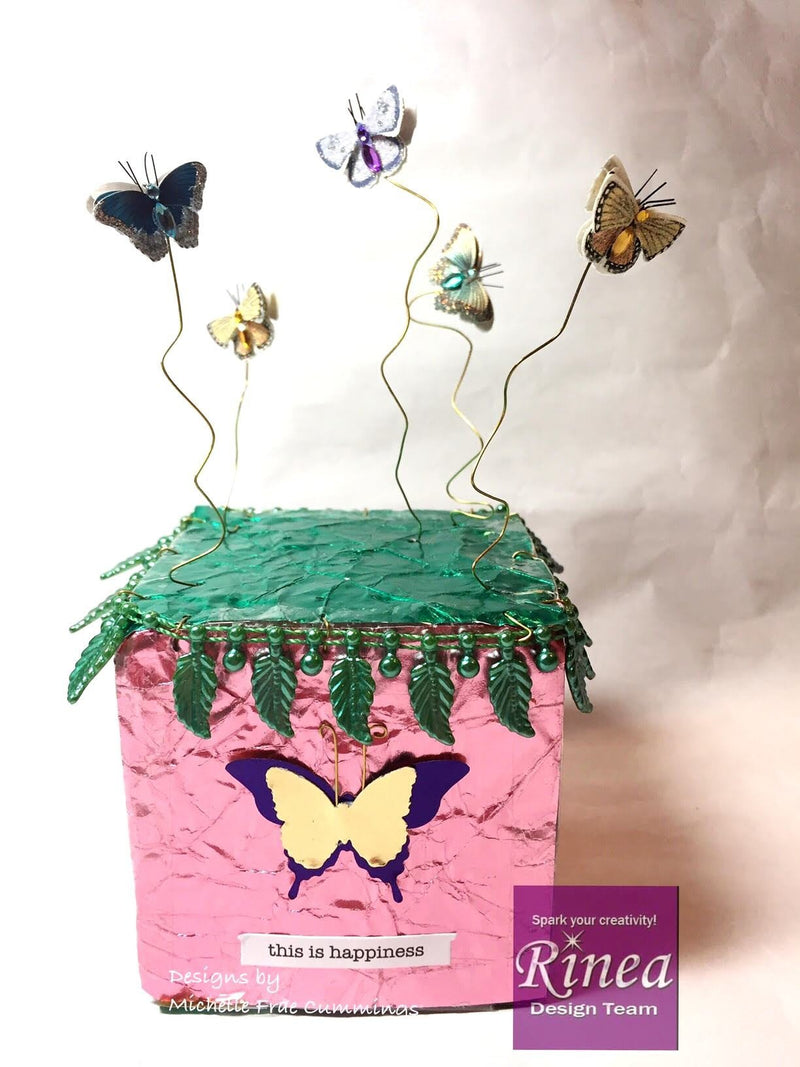 Inspirational Butterfly Cube by Michelle | Rinea