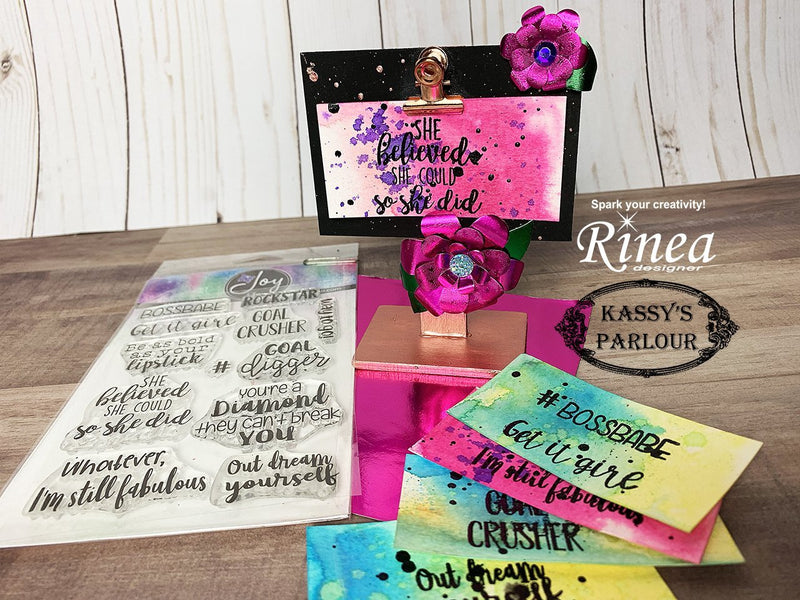 Inspirational stand by Kassy | Rinea