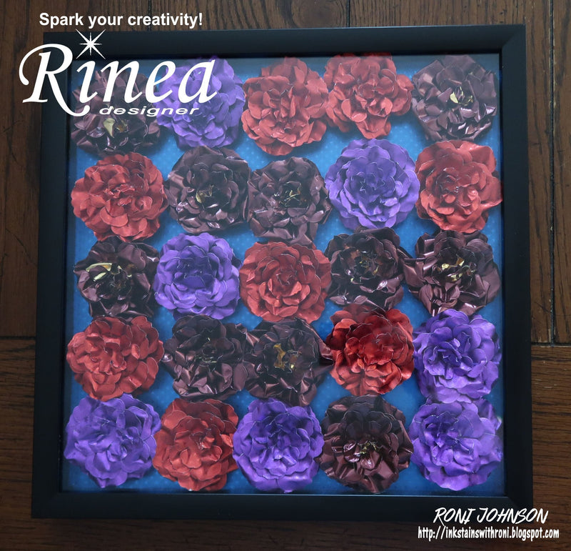 Make a Beautiful Rose Filled Shadow Box<br/><small> by Roni Johnson</small> | Rinea