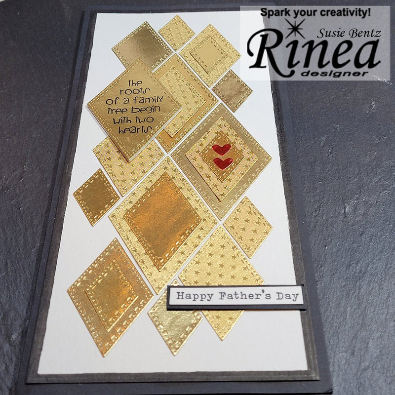 Make a Monochromatic Card with Susie Bentz | Rinea