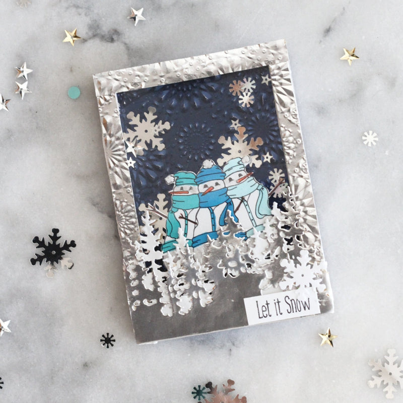 Make This Winter Wonderland Shaker Card <br/><small> by Jessa Plant </small> | Rinea
