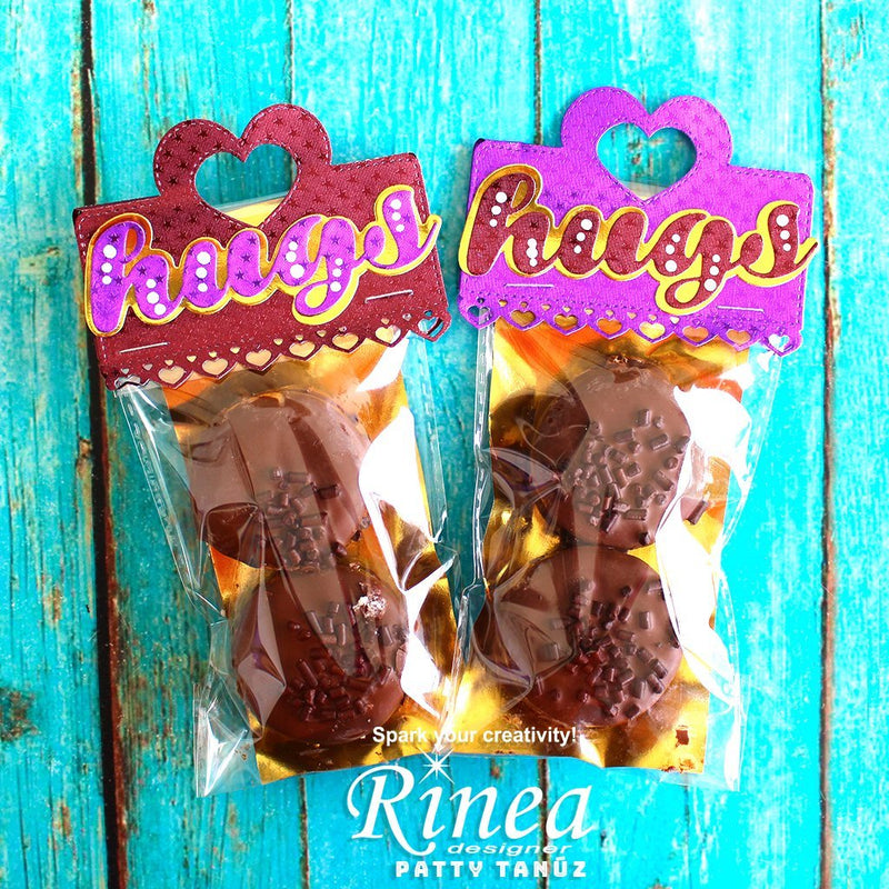 Make Your Own Treat Bags Using Rinea Foiled Papers! <br/><small> by Patty Tanúz</small> | Rinea