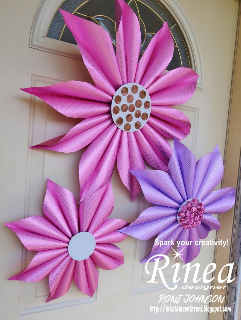 Making Jumbo Foil Spring Flowers with Roni Johnson | Rinea
