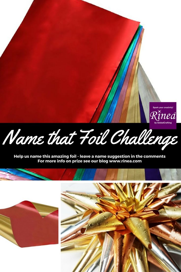 Name that Foil Challenge with Giveaway | Rinea