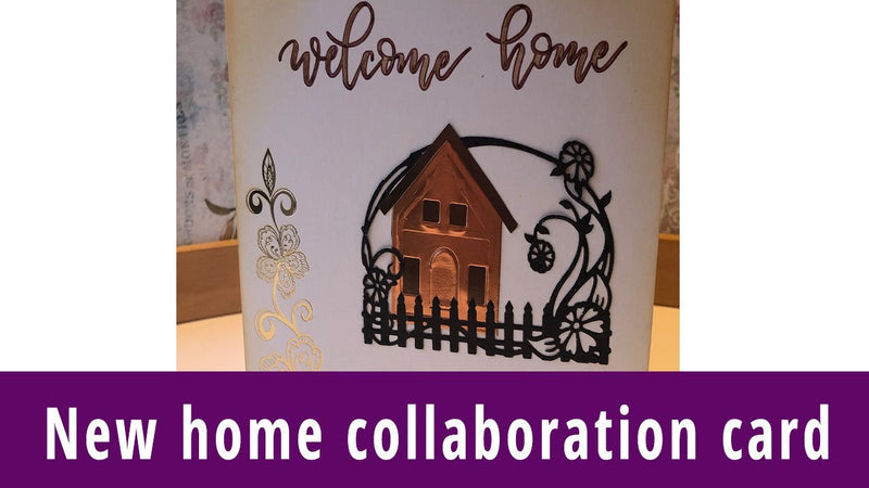 New Home Collaboration card by Natalie Ballard | Rinea