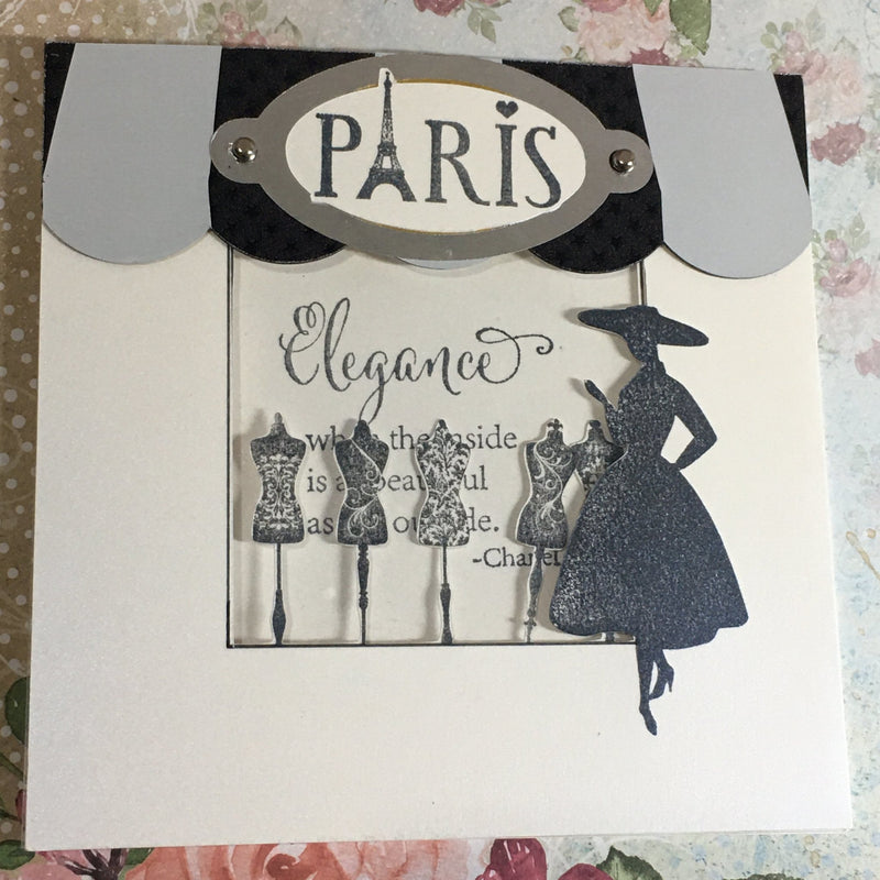 Paris with Rinea & Crackerbox & Suzy Stamps by Natalie Ballard | Rinea