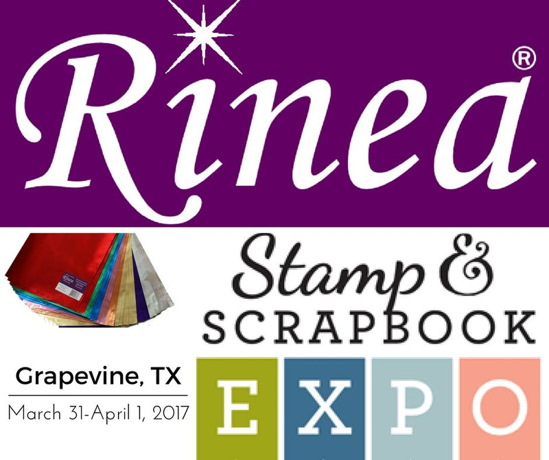 Rinea @ Scrapbook Expo March 31 - April 2017 | Rinea
