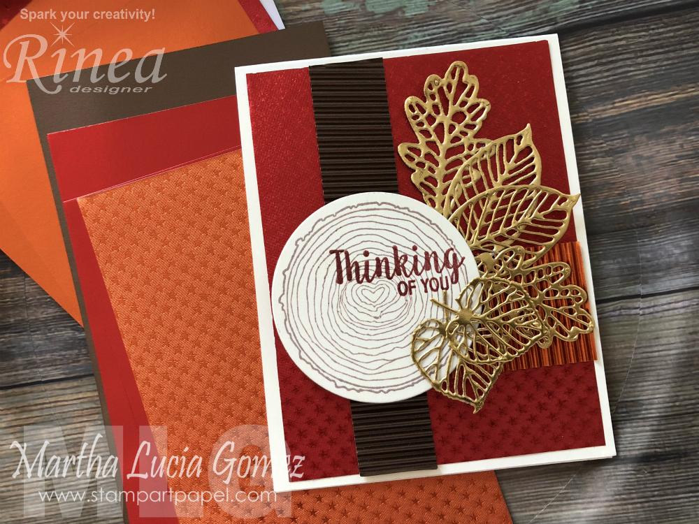 Rinea Foiled Paper with Textures by Martha