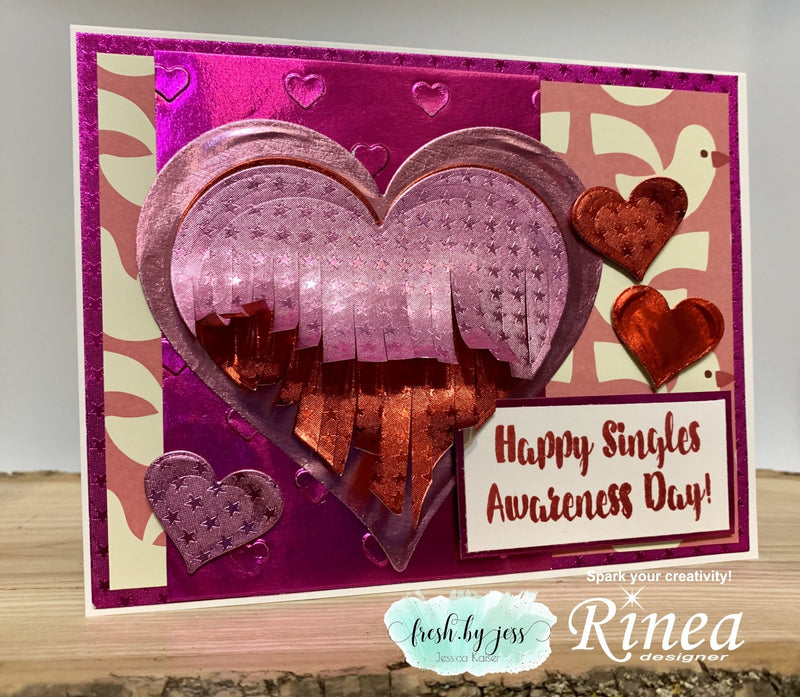 Singles Awareness Day Card by Jess | Rinea