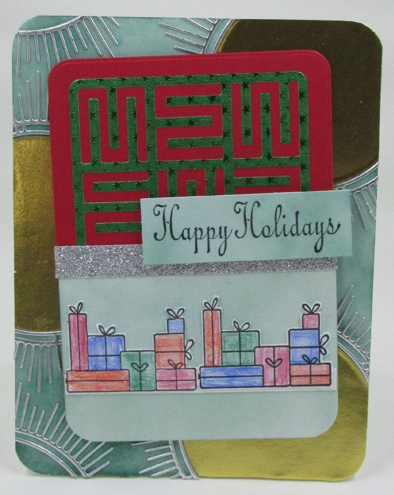 Sunburst Holiday Card By Diana Soling | Rinea