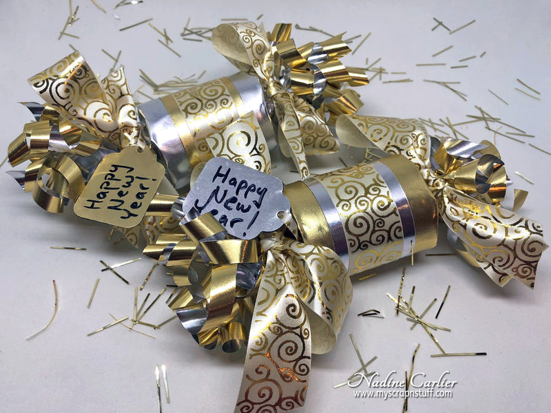 Super Easy New Year's Eve Party Favors by Nadine | Rinea