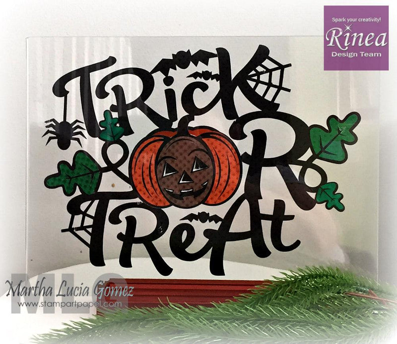 Trick or Treat Halloween Decoration | Rinea
