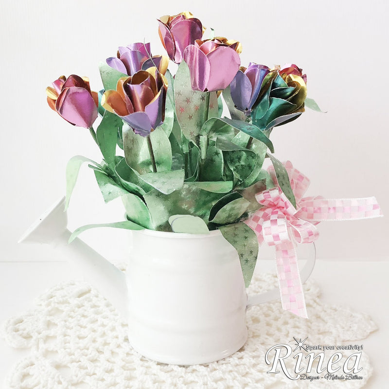 Watering Can Flowers by Melinda | Rinea