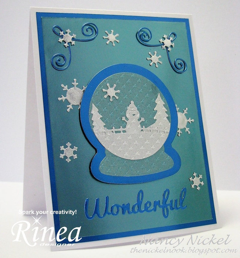 Wonderful Winter Card by Nancy | Rinea