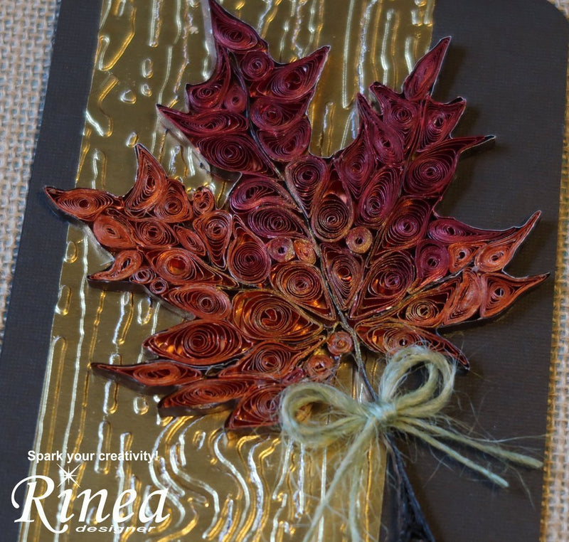 Rinea Autumn Variety Foiled Paper