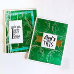 Rinea Emerald Green Glossy Foiled Paper