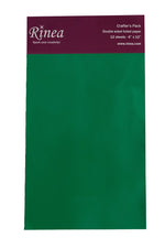 Rinea Emerald Green Glossy Foiled Paper