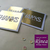 Rinea Gold Glossy Foiled Paper