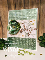 Rinea Jade Green Glossy Foiled Paper