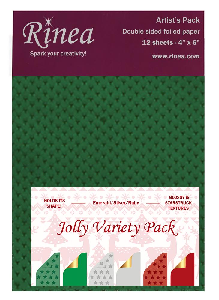 Rinea Jolly Variety Foiled Paper