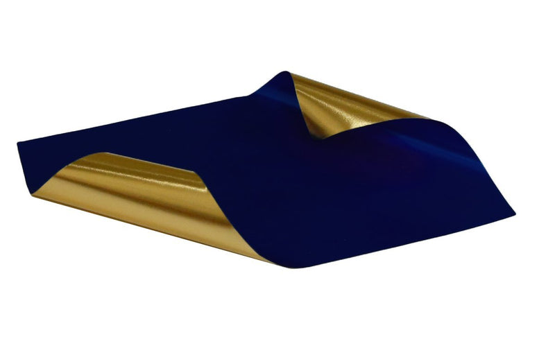 Rinea Midnight Blue Glossy Foiled Paper