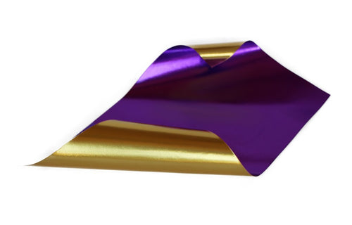 Rinea Violet Purple Glossy Foiled Paper